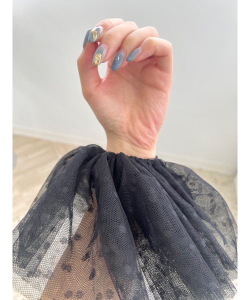 jumelle（ジュメロ）の「dotty big shushu（シュシュ・レディース・アイボリー/ピンク/ブラック・FREE）」の10枚目の写真