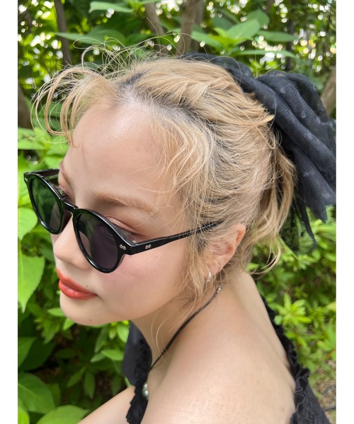 jumelle（ジュメロ）の「dotty big shushu（シュシュ・レディース・アイボリー/ピンク/ブラック・FREE）」の12枚目の写真