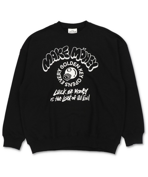 SPINNS（スピンズ）の「【ユニセックスで着用可能】裏毛スウェット 8ボール（スウェット・メンズ・アッシュグレー/ブラック/オレンジ/スミクロ・ONESIZE）」の22枚目の写真