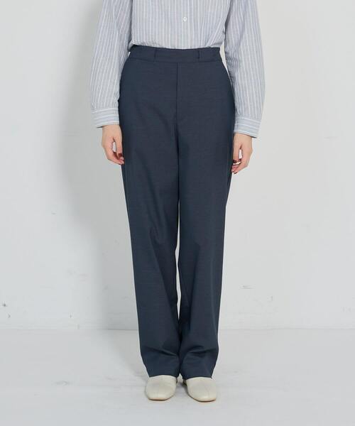 conges payes ADIEU TRISTESSE（コンジェ ペイエ アデュートリステス）の「ノータックパンツ（その他パンツ・レディース・ネイビー/カーキ/チャコールグレー・38）」の9枚目の写真