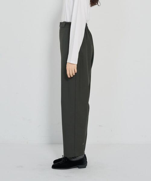 conges payes ADIEU TRISTESSE（コンジェ ペイエ アデュートリステス）の「ノータックパンツ（その他パンツ・レディース・ネイビー/カーキ/チャコールグレー・38）」の16枚目の写真