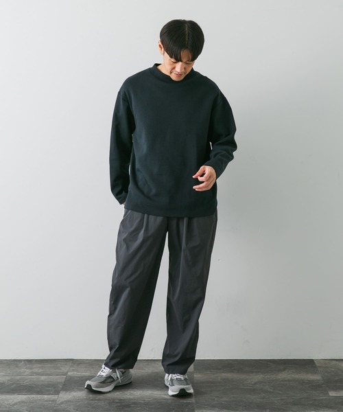 ✨極美品 XLサイズ✨アーバンリサーチドアーズ トラベルスーツ ストレッチ UR TECH DRYLUXE』リネンライクサイドベルトジレ(one BLACK