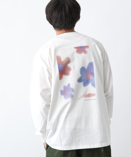 RAGEBLUE（レイジブルー）の「天竺/バックプリントフォトTシャツ（Tシャツ/カットソー・メンズ・ダークグリーン/ワインレッド/ホワイト/ブラック・LARGE/MEDIUM）」の8枚目の写真