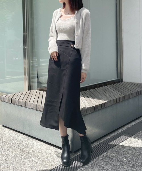 one way（ワンウェイ）の「ミンクフェザーカーディガン（カーディガン/ボレロ・レディース・ホワイト/レッド/ブラック/グレー・FREE）」の17枚目の写真