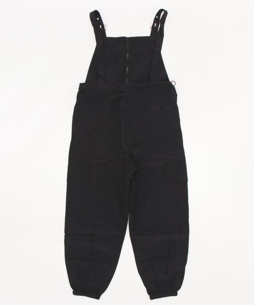 aimoha（アイモハ）の「ジッパーカジュアルサロペット（サロペット/オーバーオール・レディース・グリーン/ブラック・FREE）」の3枚目の写真