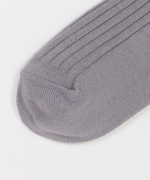 petit main（プティマイン）の「プチリボンオーバーニーソックス（ソックス/靴下・キッズ・オフホワイト/ブラック/モカ/グレー・L/M/S）」の6枚目の写真