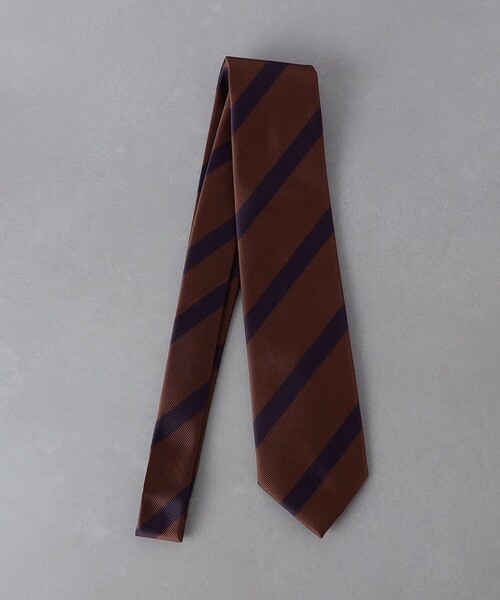 2カラー レジメンタル ネクタイ