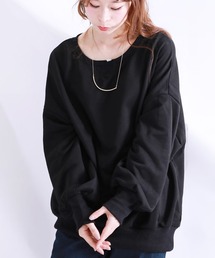 PUFF SLEEVE SWEAT裏起毛（スウェット）｜AMOMMA（アモマ）の