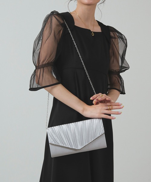 【パーティやお呼ばれコーデに♪】CHANEL クラッチバッグ 2way パーティやお呼ばれコーデに♪】CHANEL クラッチバッグ 2way