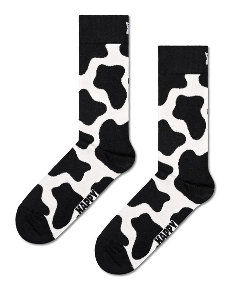 Happy Socks（ハッピーソックス）の「Happy Socks Cow クルーソックス 10231139（ソックス/靴下・レディース・ブラック・M/L）」の5枚目の写真