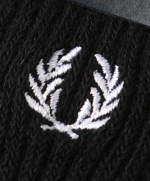 FRED PERRY（フレッドペリー）の「【FRED PERRY / フレッド ペリー】Tipped Short Socks（ソックス/靴下・メンズ・ホワイト/ブラック・FREE）」の3枚目の写真