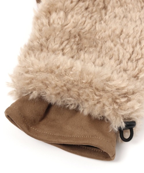 studio CLIP(スタディオクリップ)の「3WAYボアアームウォーマー付きグローブ(手袋・レディース・ブラウン/キャメル/ベージュ・FREE)」の10枚目の写真