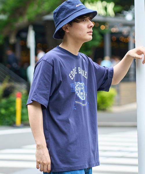 Eddie Bauer(エディーバウアー)の「ロゴ ハット(ハット・メンズ・ベージュ/ブラック/ネイビー/グリーン・F)」の4枚目の写真