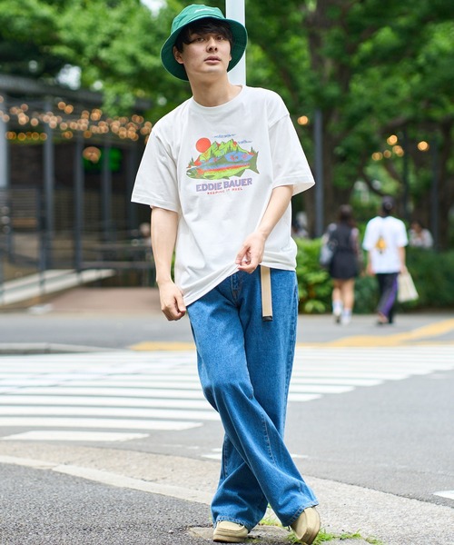 Eddie Bauer(エディーバウアー)の「ロゴ ハット(ハット・メンズ・ベージュ/ブラック/ネイビー/グリーン・F)」の22枚目の写真