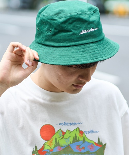 Eddie Bauer(エディーバウアー)の「ロゴ ハット(ハット・メンズ・ベージュ/ブラック/ネイビー/グリーン・F)」の20枚目の写真