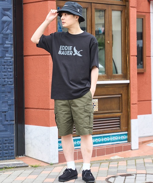 Eddie Bauer(エディーバウアー)の「ロゴ ハット(ハット・メンズ・ベージュ/ブラック/ネイビー/グリーン・F)」の14枚目の写真