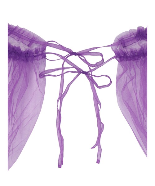 PAMEO POSE（パメオポーズ）の「Anytime Puff Sleeve（シャツ/ブラウス・レディース・ホワイト/パープル/ブラック/グリーン・FREE）」の8枚目の写真