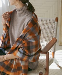 URBAN RESEARCH DOORS | 『佐藤栞里さん着用』ウールチェックストール(ストール/ショール)