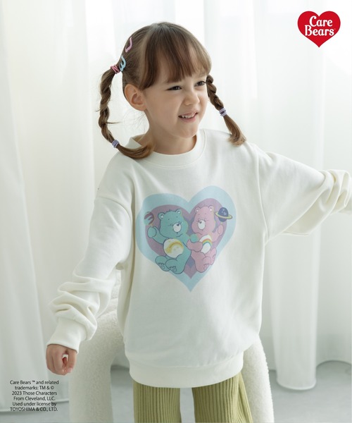 Care Bears ケアベア 長袖スウェットシャツ トレーナー XS マルチ Care Bears ケアベア 長袖スウェットシャツ トレーナー XS