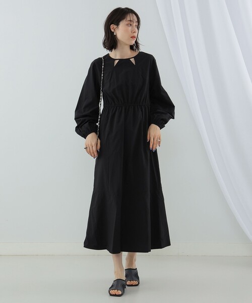 Ray BEAMS(レイビームス)の「Ray BEAMS / バック レースアップ ワンピース(ワンピース・レディース・レッド系その他/ブラック・1/0)」の18枚目の写真