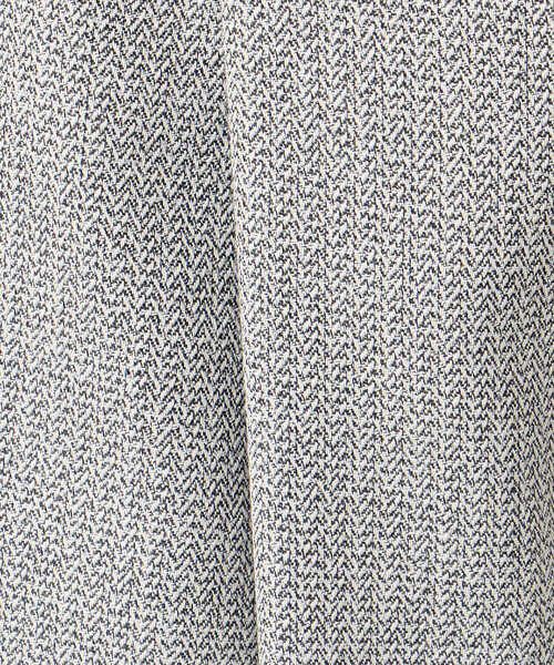 COMME CA ISM(コムサイズム)の「ヘリンボーン ワイドパンツ(その他パンツ・レディース・ブラック/グレイッシュベージュ・SMALL/MEDIUM/LARGE)」の8枚目の写真