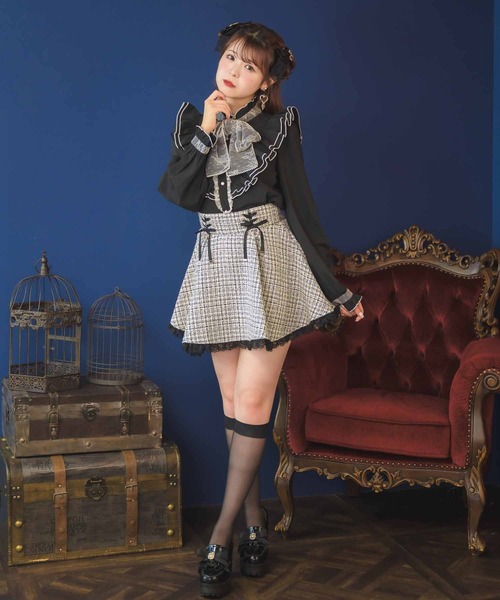 ROJITA（ロジータ）の「パールボウタイフリルブラウス（シャツ/ブラウス・レディース・ピンク/ホワイト/ブラック・FREE）」の16枚目の写真