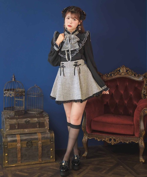 ROJITA（ロジータ）の「パールボウタイフリルブラウス（シャツ/ブラウス・レディース・ピンク/ホワイト/ブラック・FREE）」の20枚目の写真