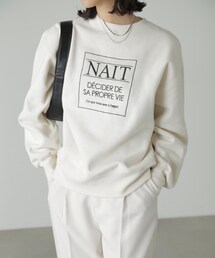 FREE'S MART | ◆刺繍ロゴ裏起毛スウェット(スウェット)