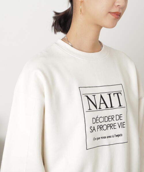 FREE'S MART(フリーズマート)の「◆刺繍ロゴ裏起毛スウェット(スウェット・レディース・ホワイト系その他/ホワイト/ボルドー・FREE)」の20枚目の写真