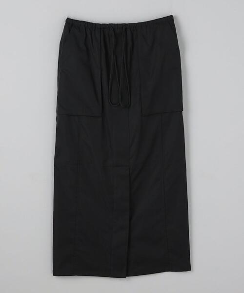 H BEAUTY&YOUTH UNITED ARROWS 黒　タイトスカート H BEAUTY&YOUTH ユナイテッドアローズ＜H＞トロピカルタイト