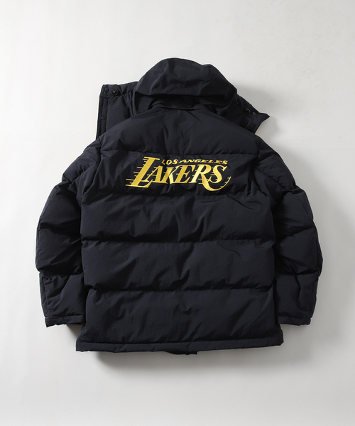 NBA(エヌビーエー)の「【Off The Court by NBA】Down Jacket(ダウンジャケット/コート・メンズ・ブラック・MEDIUM)」の2枚目の写真