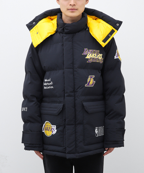 NBA(エヌビーエー)の「【Off The Court by NBA】Down Jacket(ダウンジャケット/コート・メンズ・ブラック・MEDIUM)」の4枚目の写真