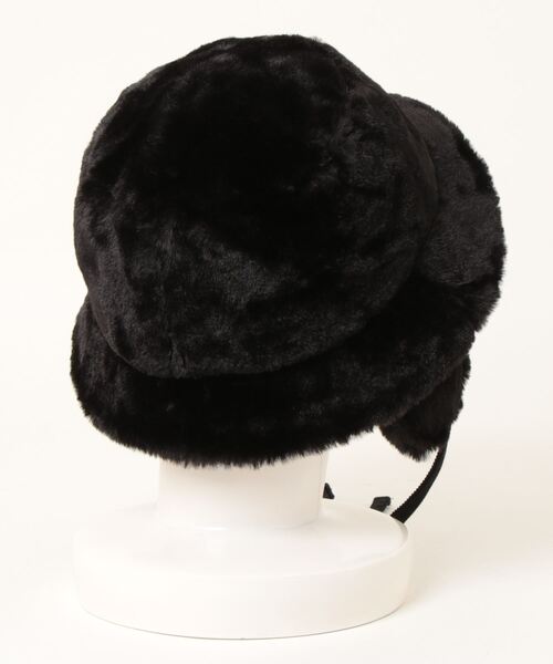 VICKY(ビッキー)の「【KOREAN ITEM】耳当てファーバケットハット(ハット・レディース・ベージュ/ブラック・M)」の19枚目の写真
