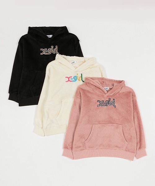 X-girl Stages（エックスガールステージス）の「ファーパーカ