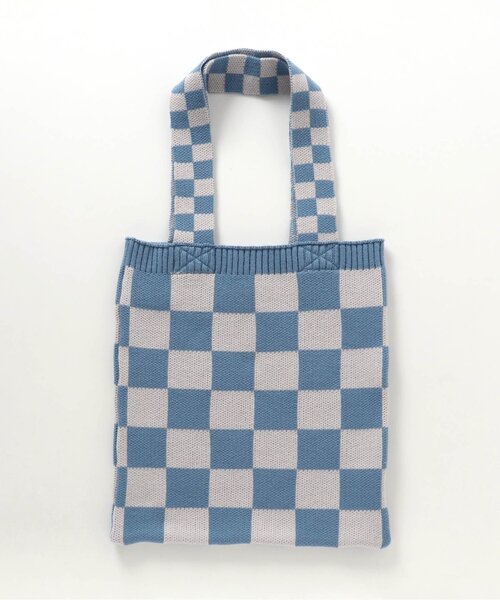 BREEZE（ブリーズ）の「【ファミリーリンク】WEB限定 ゆずみつといっしょチェッカーバッグ（トートバッグ・キッズ・ブラウン/ブルー・FREE）」の6枚目の写真