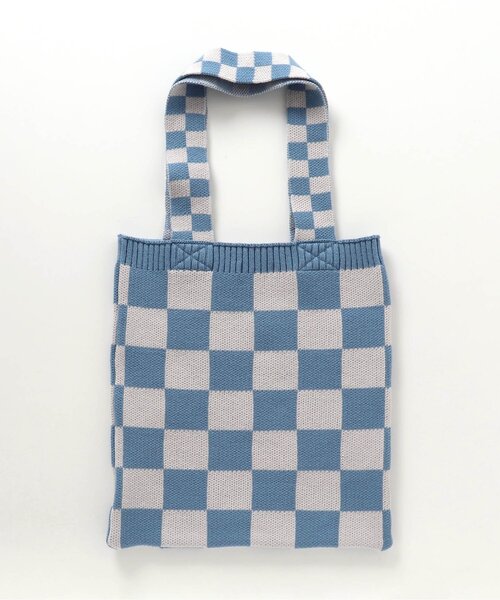BREEZE（ブリーズ）の「【ファミリーリンク】WEB限定 ゆずみつといっしょチェッカーバッグ（トートバッグ・キッズ・ブラウン/ブルー・FREE）」の8枚目の写真