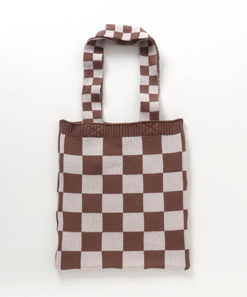 BREEZE（ブリーズ）の「【ファミリーリンク】WEB限定 ゆずみつといっしょチェッカーバッグ（トートバッグ・キッズ・ブラウン/ブルー・FREE）」の9枚目の写真