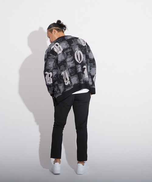 BOY LONDON(ボーイロンドン)の「【BOY LONDON】MOSAIC PATTERNED KNIT CARDIGAN(カーディガン/ボレロ・メンズ・ブラック・M/X-SMALL/L)」の13枚目の写真