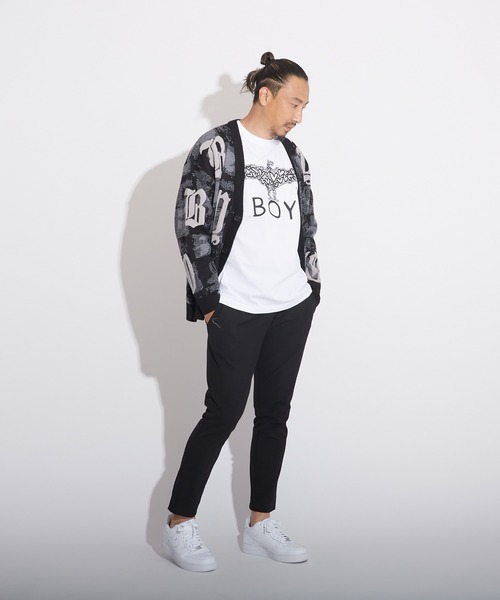 BOY LONDON(ボーイロンドン)の「【BOY LONDON】MOSAIC PATTERNED KNIT CARDIGAN(カーディガン/ボレロ・メンズ・ブラック・M/X-SMALL/L)」の10枚目の写真