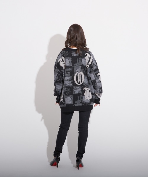 BOY LONDON(ボーイロンドン)の「【BOY LONDON】MOSAIC PATTERNED KNIT CARDIGAN(カーディガン/ボレロ・メンズ・ブラック・M/X-SMALL/L)」の21枚目の写真