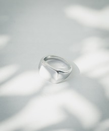 【CALM（カーム）】BRASS Square Signet Ring