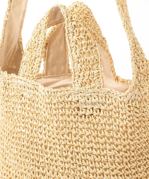 BEAMS BOY（ビームスボーイ）の「BEAMS BOY / ペーパー ショルダーバッグ 24SS（ショルダーバッグ・レディース・ブラック/ホワイト系その他7・ONE SIZE）」の13枚目の写真