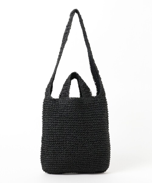 BEAMS BOY（ビームスボーイ）の「BEAMS BOY / ペーパー ショルダーバッグ 24SS（ショルダーバッグ・レディース・ブラック/ホワイト系その他7・ONE SIZE）」の15枚目の写真