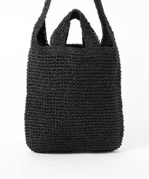 BEAMS BOY（ビームスボーイ）の「BEAMS BOY / ペーパー ショルダーバッグ 24SS（ショルダーバッグ・レディース・ブラック/ホワイト系その他7・ONE SIZE）」の16枚目の写真