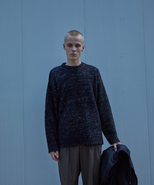 NUMBER (N)INE(ナンバーナイン)の「NUMBER (N)INE/ナンバーナイン SHORT FEATHER KNIT PULLOVER(ニット/セーター・メンズ・ブラック/オリーブ/グレー・3/4/2)」の6枚目の写真