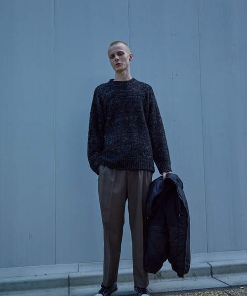 NUMBER (N)INE(ナンバーナイン)の「NUMBER (N)INE/ナンバーナイン SHORT FEATHER KNIT PULLOVER(ニット/セーター・メンズ・ブラック/オリーブ/グレー・3/4/2)」の8枚目の写真