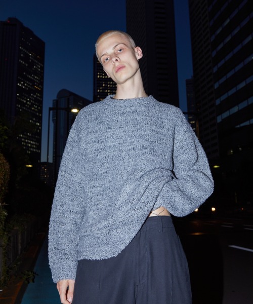 NUMBER (N)INE(ナンバーナイン)の「NUMBER (N)INE/ナンバーナイン SHORT FEATHER KNIT PULLOVER(ニット/セーター・メンズ・ブラック/オリーブ/グレー・3/4/2)」の11枚目の写真