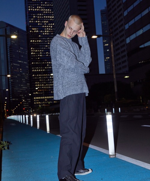 NUMBER (N)INE(ナンバーナイン)の「NUMBER (N)INE/ナンバーナイン SHORT FEATHER KNIT PULLOVER(ニット/セーター・メンズ・ブラック/オリーブ/グレー・3/4/2)」の15枚目の写真