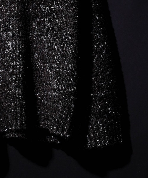 NUMBER (N)INE(ナンバーナイン)の「NUMBER (N)INE/ナンバーナイン SHORT FEATHER KNIT PULLOVER(ニット/セーター・メンズ・ブラック/オリーブ/グレー・3/4/2)」の21枚目の写真