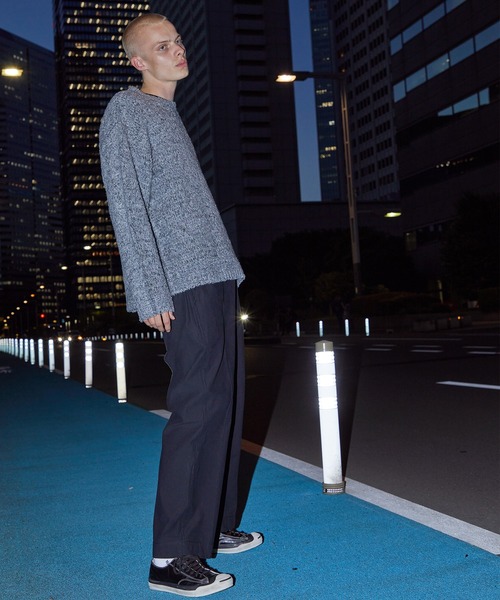 NUMBER (N)INE(ナンバーナイン)の「NUMBER (N)INE/ナンバーナイン SHORT FEATHER KNIT PULLOVER(ニット/セーター・メンズ・ブラック/オリーブ/グレー・3/4/2)」の14枚目の写真